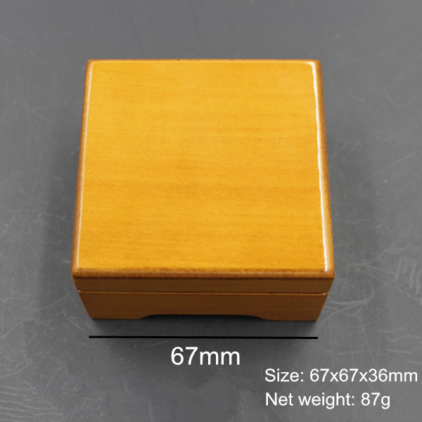 High Quality Unique Design Coin Wood Box
