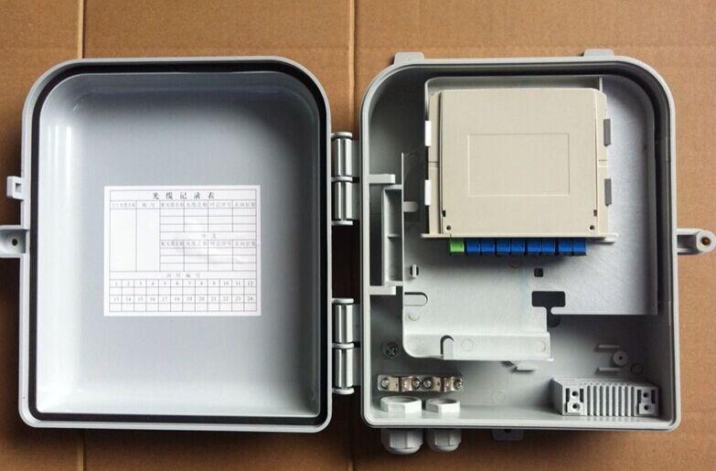 12 Cores FTTH Fiber Distribution Box Splitter Type