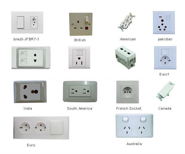 Cheap Wall Switches Sockets for Pakistan, Bangladesh Market