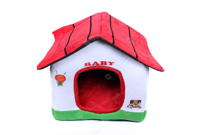 Lovely Cotton Fabric Pet House (HN-pH566)