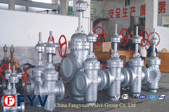 API Cast Steel High Pressure Slab Gate Valve