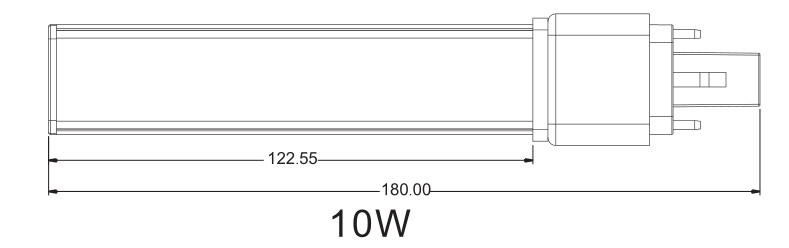 2014 Hot Saling 10W Retrofit LED Pl Lamp