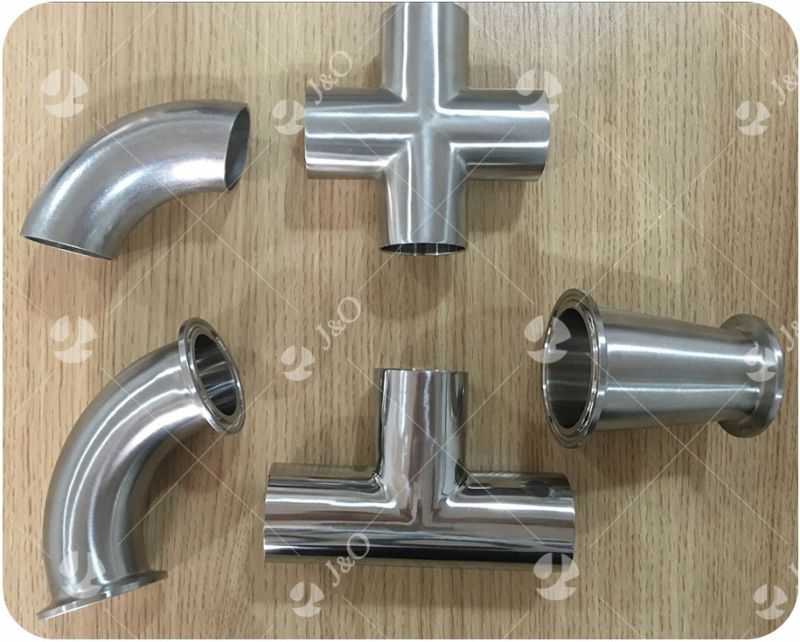 Sanitary Stainless Steel Clamp Cross Pipe Tube Fittings