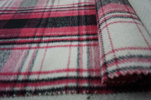 Wool Fabric Woolen Fanric for Overcoat Plaid