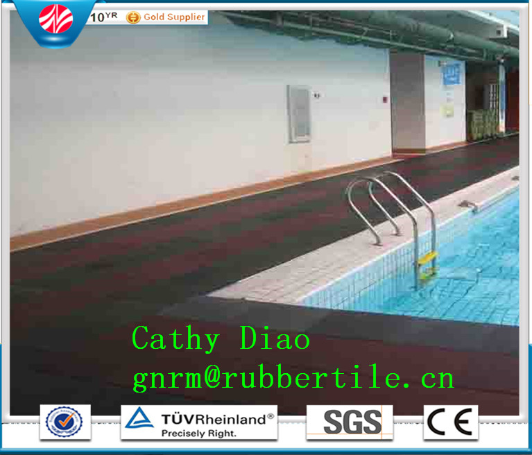 Gym Rubbr Tiles Outdoor Safety Sports Rubber Flooring Tile, Playground Rubber Tiles, Recycle  Rubber  Tile