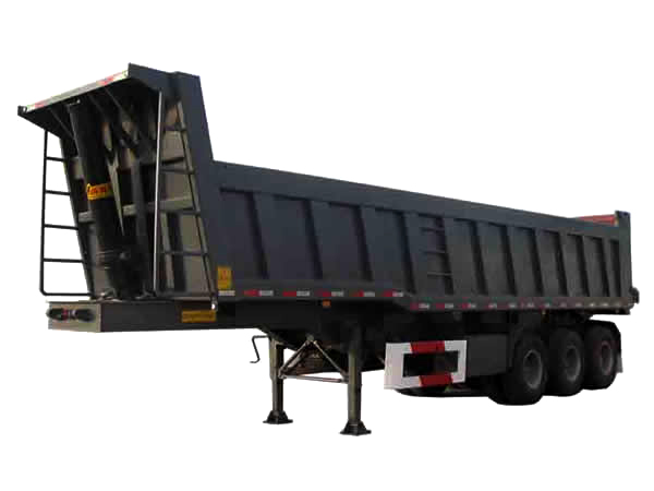 3 Axles Rear 30cbm-50cbm Tipper Semi-Trailer