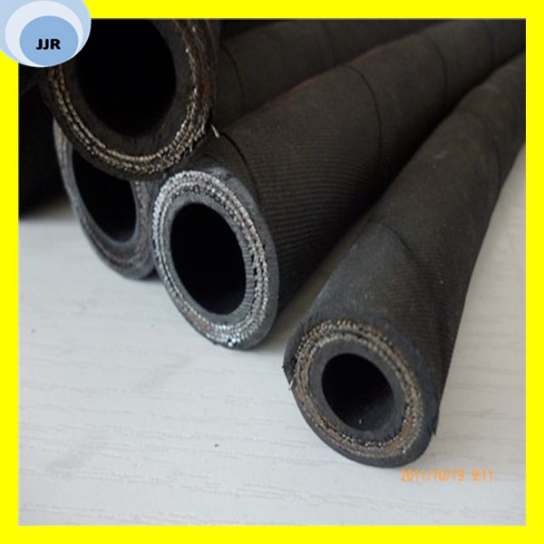 Rubber Spiral Steel Wire Reinforced Hose DIN En 856 4sh Hydraulic Hose