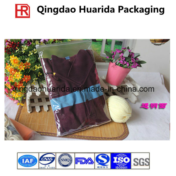 Custom Ziplock T-Shirt Plastic Packaging Bags, Underwear Bag