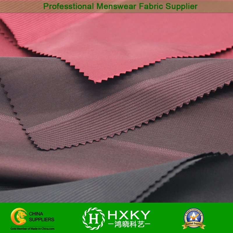 Compound Polyester Double Layered Fabric with Jacquard for Garment