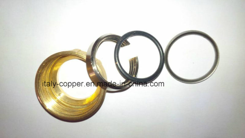 Top Quality Brass Forging Compression End Male PE Pipe Coupling (IC-7004)