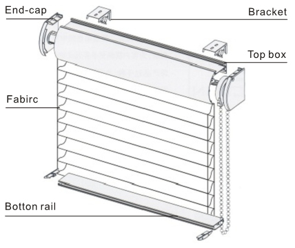 Sheer Shade for Window Blinds