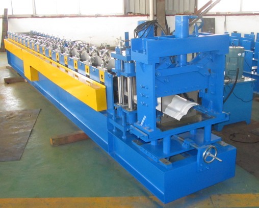 Colour Painted Steel Sheet Roof Ridge Capping Forming Machine