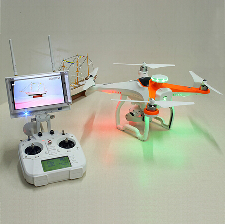 5.8g Dual GPS Fpv Portable RC Drone 3D Rolling LED Flash Headless Helicopter Quadcopter