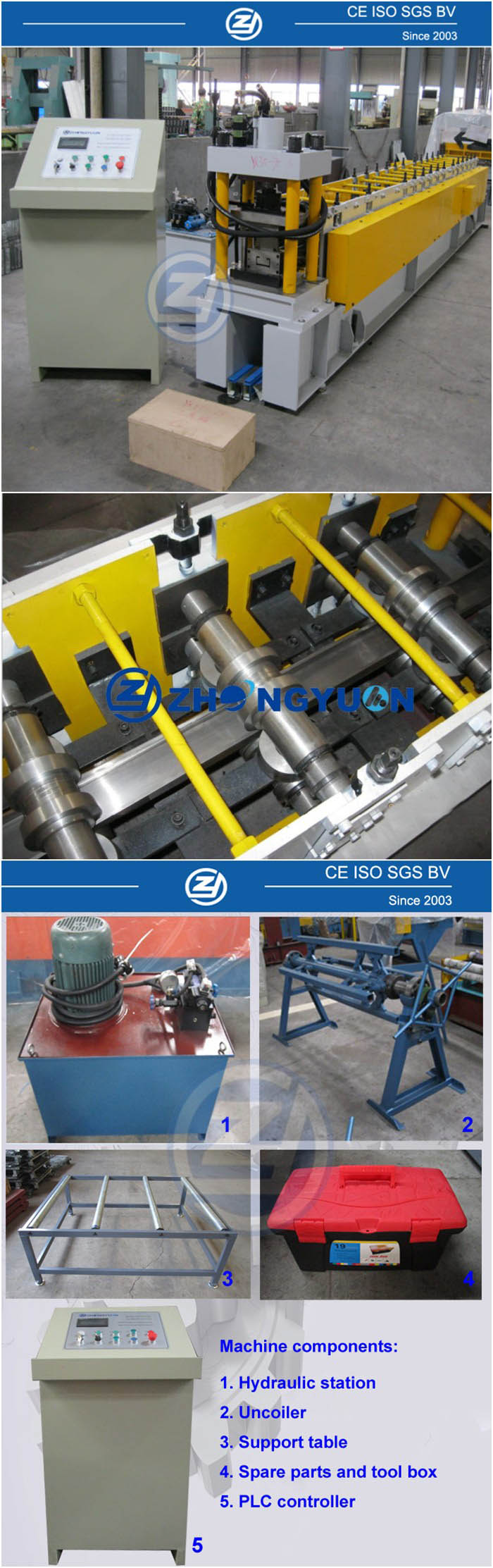 Keel Plate Roll Forming Machine