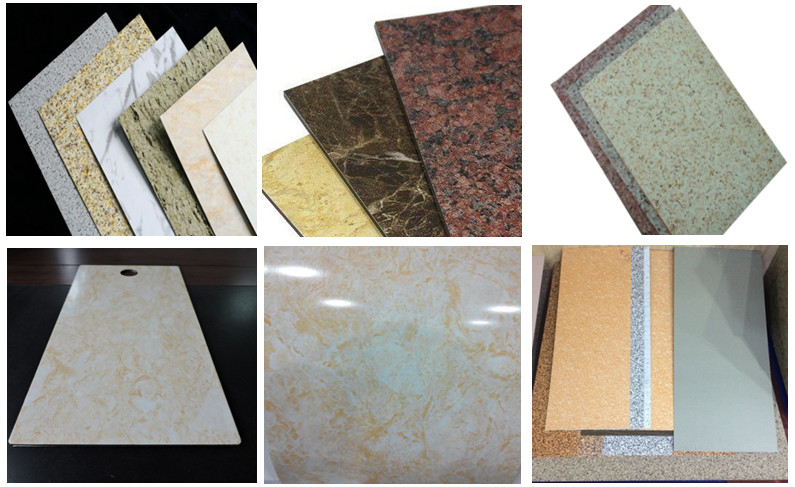 Decorative Stone Marble Aluminum Composite Material Wall Panel