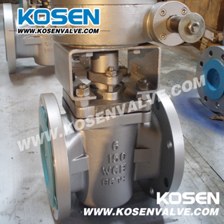 API Flanged Soft Sealing Plug Valve (X343)