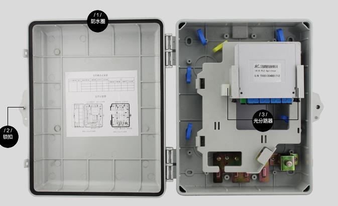 16 Cores Splitter FTTH Fiber Distribution Box