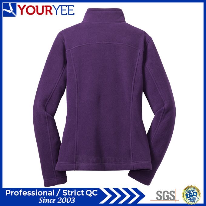 Wholesale Womens Soft Warm Lightweight Full-Zip Fleece Jacket (YYLR113)