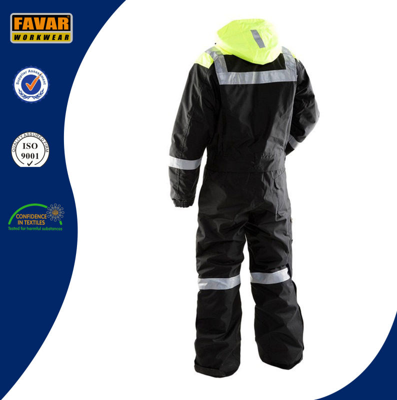 En471 Russia Winter Warm High Vis Coverall