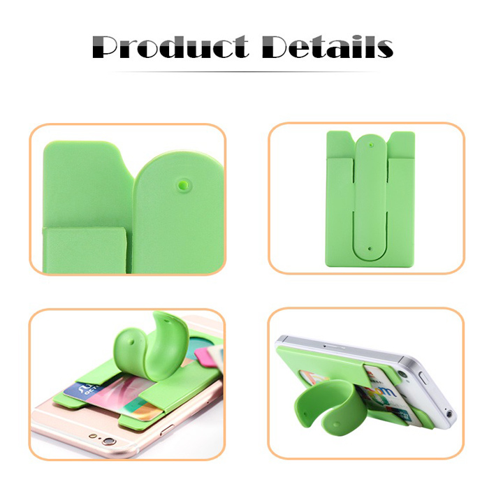 Phone Decoration One Touch Design Eco-Friendy Silicone Phone Stand