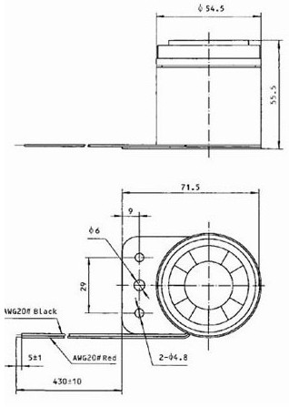 Fbps5556 High Quality Best Price 12V Police Siren Piezo Siren Police Electronic Sirens with Ce & RoHS (FBELE)