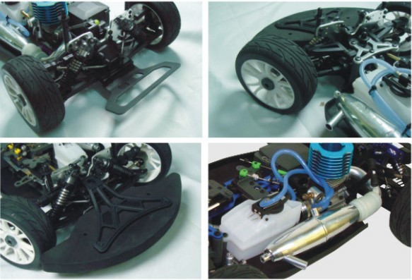 1: 8 Two-Speed Nitro Gas Powered RC Car for Sale 94086