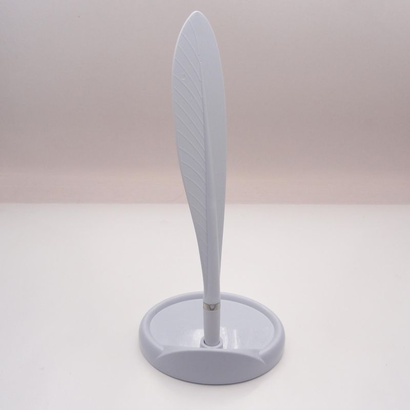 2015 Popular Plastic Feather Desktop Pen for Bank&Office