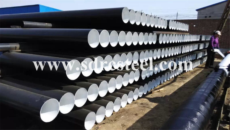 Export 3PE Interior Epoxy Coating LSAW Steel Pipe for Oil and Gas Delivery