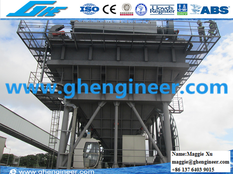 Gypsum Handling Generator Driven Movable Feeder Hopper