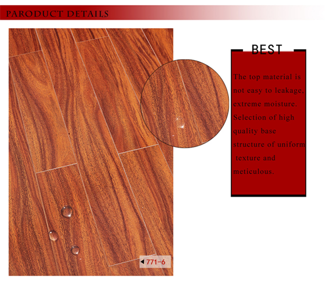 15mm Parquet E1 AC4 White Oak Laminate Laminated Wood Flooring