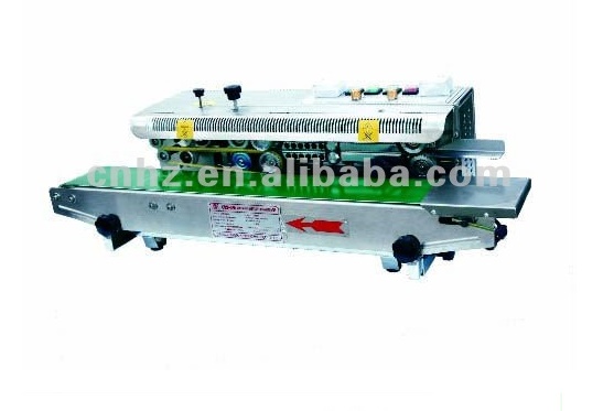 Horizontal Type Automatic Bag Sealing Machine with Conveyor Belt