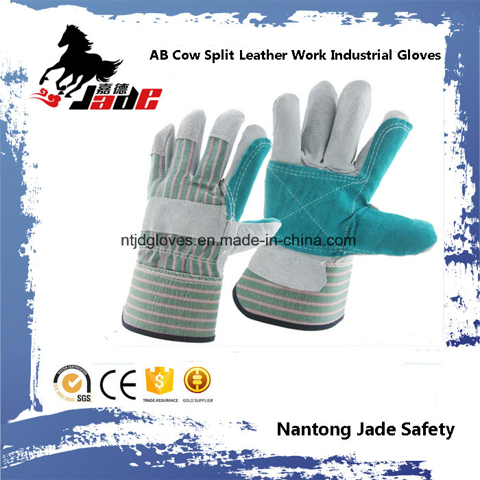 Ab Grade Cowhide Split Leather Industrial Safety Work Glove