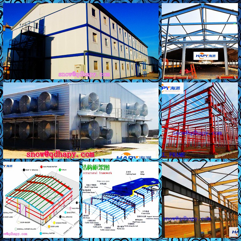 Poultry House Equipment with Steel Construction From Qingdao Superherdsman