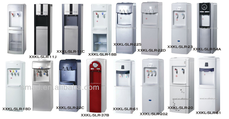 Compressor Hot and Cold Water Dispenser with Refrigerator