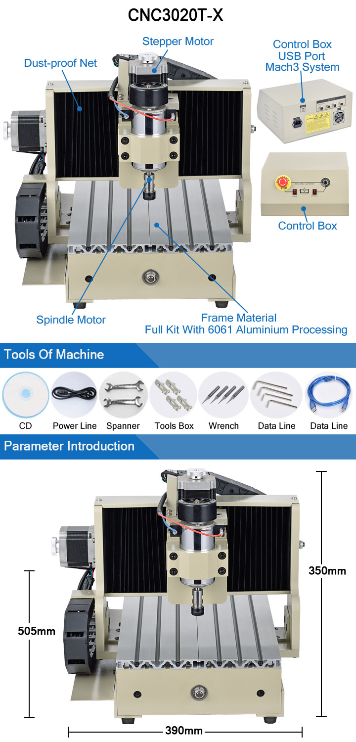 Wood Carving Engraving Cutting CNC Router Equipment