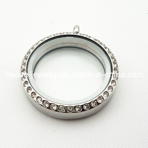 High Quality Stainless Steel 25mm 30mm Floating Locket Pendants