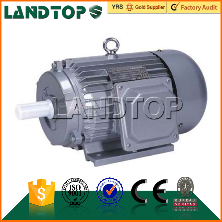 LANDTOP Y series 380V 3 phase 60KW 50HP yl90L-2 electric motor