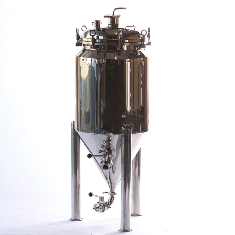 Stainless Steel Jacket Conical Fermenter with Legs