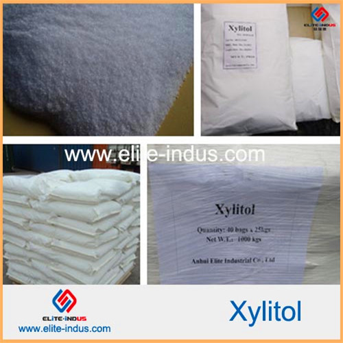 Food Additive Sweetener Organic Xylitol of Gmo Free (CAS: 87-99-0)