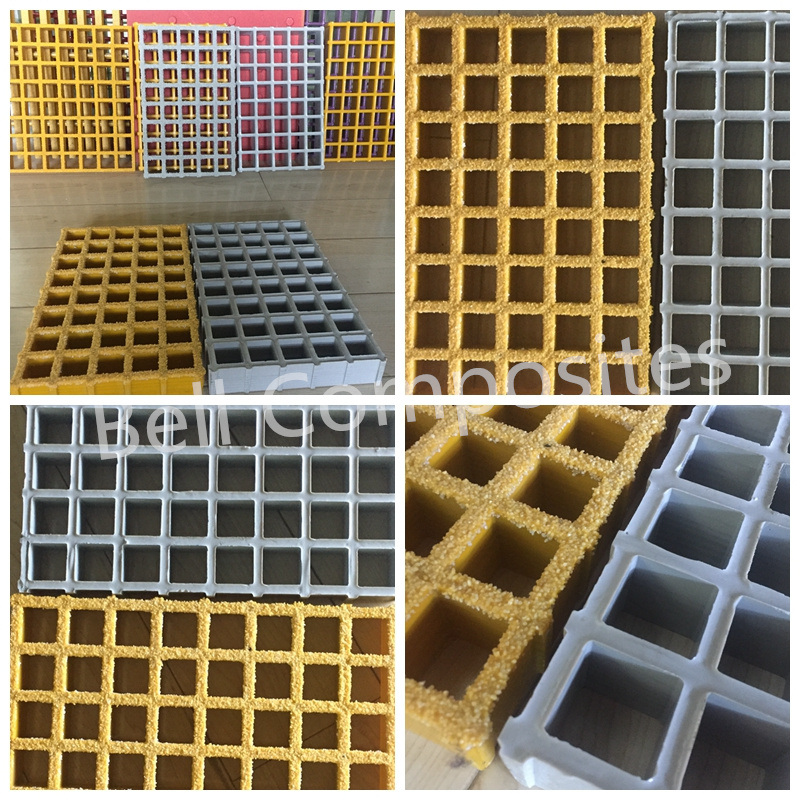 Gritted FRP Grating, Fiberglass Grating, GRP/FRP Non-Slip Grating, Glassfiber Grates.