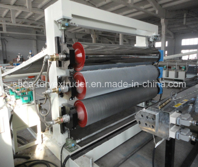 Plastic PVC Foam Sheet Plate Extrusion Production Line