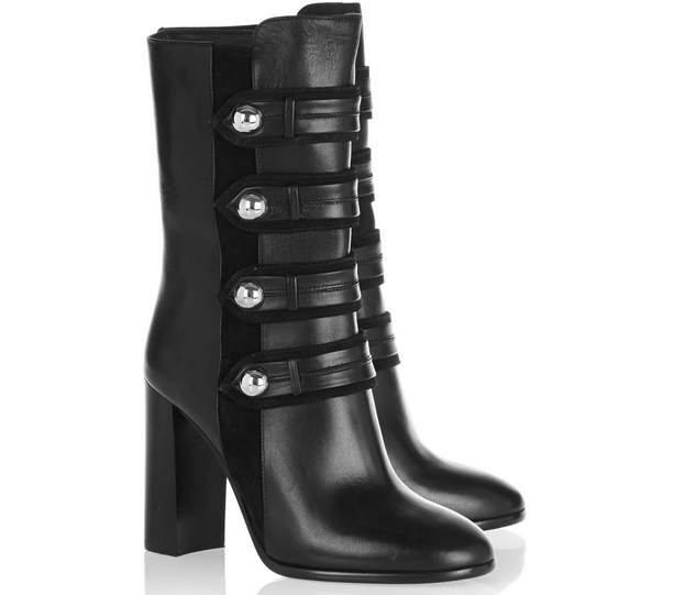 New Arrival Classical Black Women Boots with Side Zipper (HS17-076)