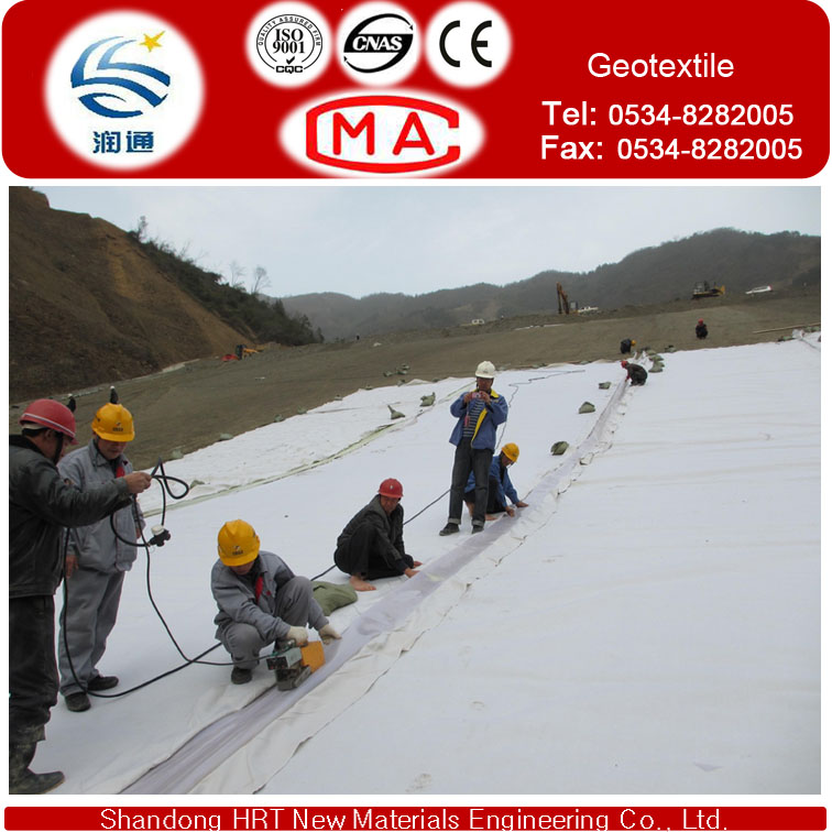 Low Weight 100g/Sqm Geotextile for Airport and Port