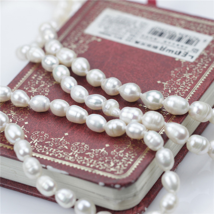 60inches Long Natural Real Women Freshwater Pearl Necklace