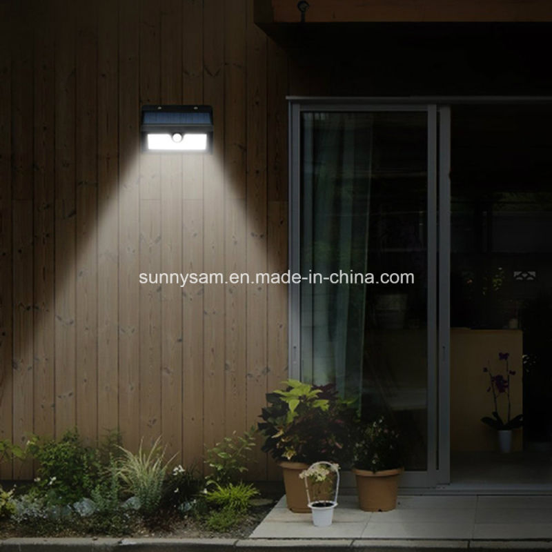 New 20 LED Solar Garden Light with PIR Motion Sensor and Dim Light