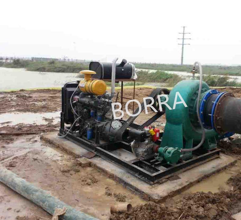 Big Flow Flood Control Trash Diesel Water Pump