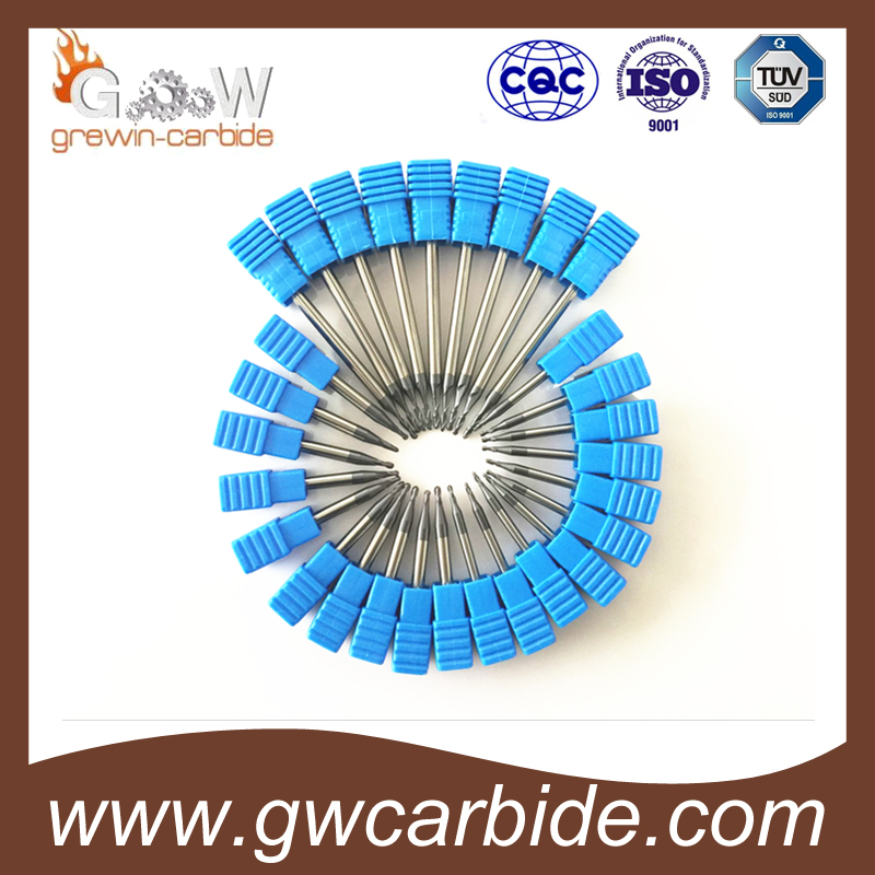 Tungsten Carbide Flat/Ball Nose/Ball/Aluminum End Mills