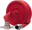 Red Fire Hose with British John Morris Coupling