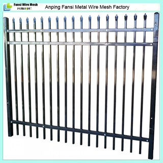 High Quality Decorative Wrought Iron Spearhead Steel Fence