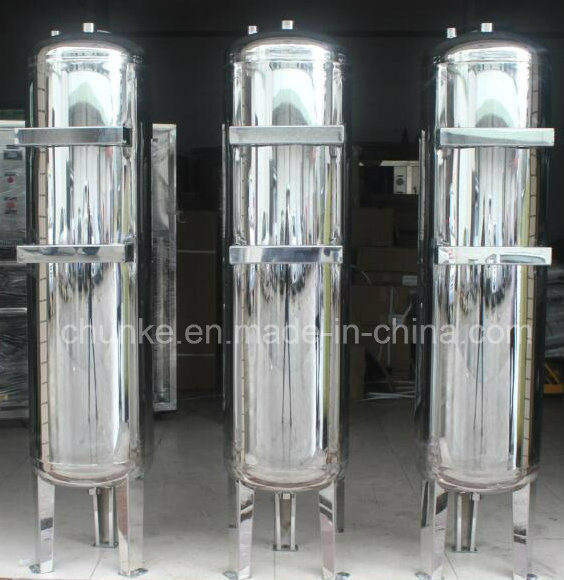 Ss304 Water Treatment Filtration Carbon Sand Filter Housing